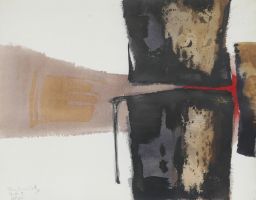 22 17-III-2, 1965  - Aquarell, ca. 60x80