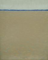 Horizont, 1984 Öl auf Leinwand, 60x40