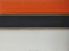 Horizont 21-IV-8, 1971 - Aquarell, ca. 60x80