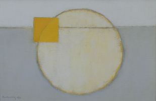 Scheibe, 1982 - Öl auf Leinwand, ca. 50x70