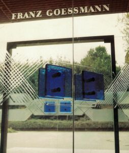 Haan – Glasschliff für Türanlage Firma Franz Goessmann, 1979