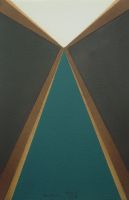 16-V-2, 1975 Aquarell, 28x19