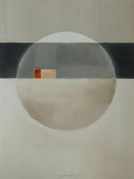 Scheibe, 1985 - Aquarell, ca. 76x57
