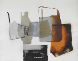 25-I-6, 1968 - Aquarell, ca. 60x80