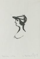 Rebekka, 1953 - Tusche ca. 28x19