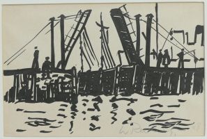 o.T., 1948 - Tusche, ca. 14x20
