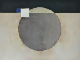 Scheibe, 1990 - Aquarell, ca. 60x80