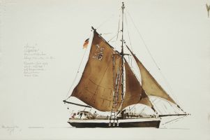 Winny, 1978 - Aquarell, 38x57