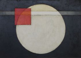 Scheibe, 1981 - Öl auf Leinwand, ca. 50x70