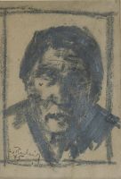 Porträt o.N., 1946 - Graphit, ca. 21,5x30