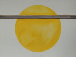 Scheibe 1-VIII-I, 1973 - Aquarell, ca. 60x80