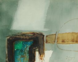 8-VII-III, 1965 - Aquarell, ca. 54x68,5