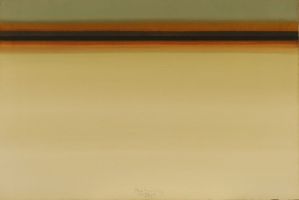 Horizont 19-VIII-6, 1982 - Aquarell, ca. 37x75