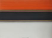Horizont 21-IV-8, 1971 Aquarell, ca. 60x80