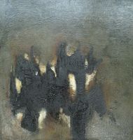 VIII, 1962 Öl auf Holz, 55,5x53