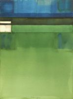 Horizont, 1990 - Aquarell, ca. 80x60