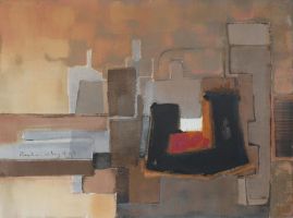 16-V-3, 1968 - Aquarell, ca. 60x80