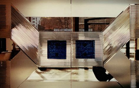 Haan – Glasschliff für Türanlage Firma Franz Goessmann, 1979
