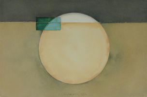 Scheibe, 1982 - Aquarell, ca. 38x57