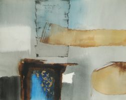 9-11-V, 1965  - Aquarell, ca. 54x68,5