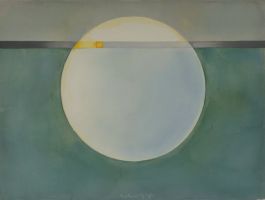 Scheibe, 1984 - Aquarell, ca. 60x80