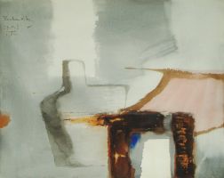 28-IV-2, 1966  - Aquarell, ca. 55x69