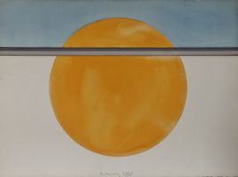 Scheibe 5-VIII-4, 1973 - Aquarell, ca. 60x80