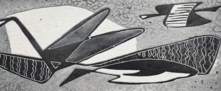 Bottrop – Mosaike und Kunstharzplatten innen und außen für das städtische Hallenbad, 1958