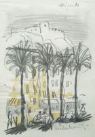 Alicante, o. J. - Graphit, Aquarell, 30x21
