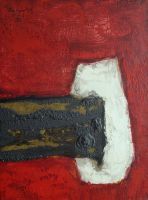 23-III-2, 1965 - Öl auf Holz, ca. 40x30