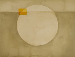 Scheibe, 1989 - Aquarell, ca. 80x60