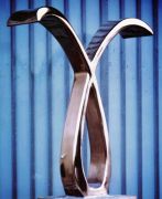 Skulptur Sunward, 1977, Bronze, poliert für MS Sunward II