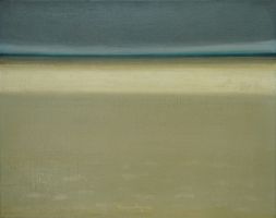 Horizont, 1982 Öl auf Leinwand, 40x50