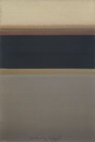 Horizont 31-I-34, 1970 Aquarell, 28x19