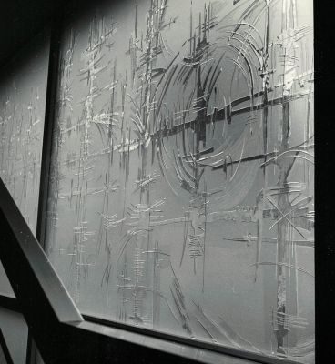 Frankfurt a.M – Glasschlifffenster für Commerzbank Hauptverwaltung, 1960
