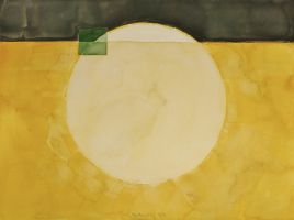 Scheibe, 1989 - Aquarell, ca. 80x60