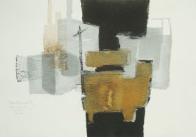 21-VI-IV, 1967  - Aquarell, ca. 57x76