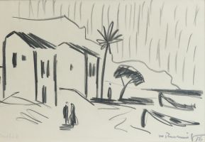 Motrill, 1956 - Graphit, ca. 19x27