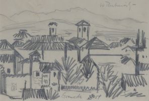 Granada, 1954 - Graphit, ca. 21x30