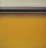 Horizont 11-III-9, 1976 Aquarell, 29x28